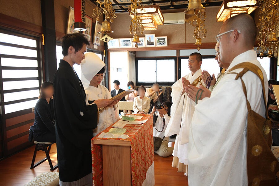 仏前結婚式のお代｜本光寺の供養・祈祷