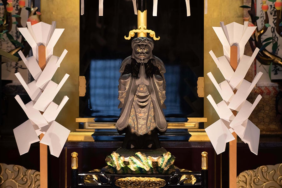 病即消滅の合掌鬼子母神