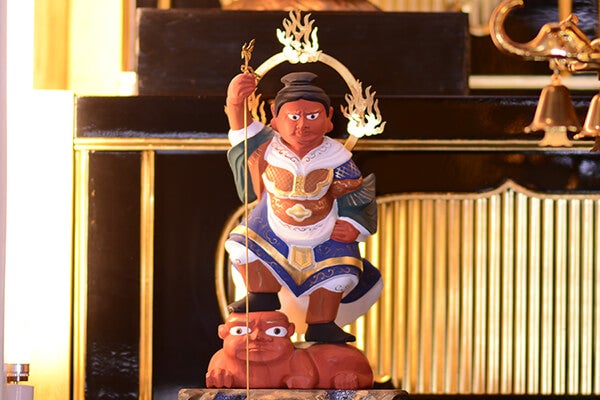 本堂内 中央 増長天王