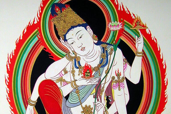 如意輪観音菩薩（61cm×46cm）