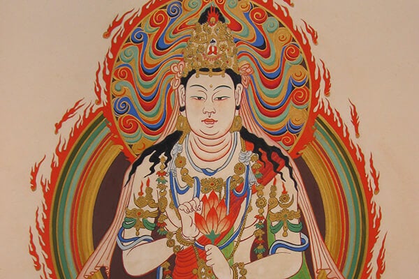 聖観世音菩薩（61cm×46cm）