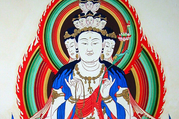 十一面観音菩薩（61cm×46cm）