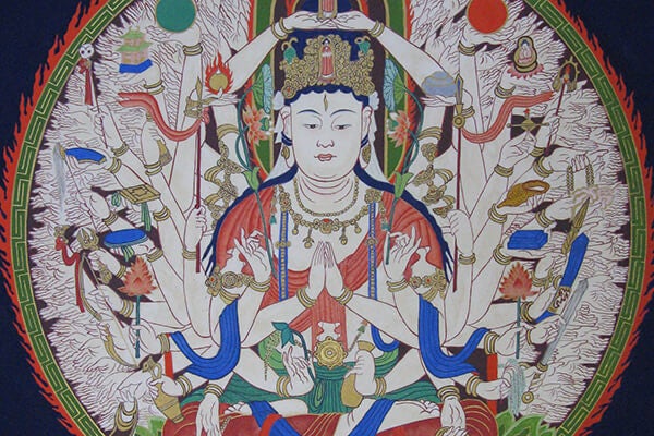 千手千眼観音菩薩（61cm×46cm）