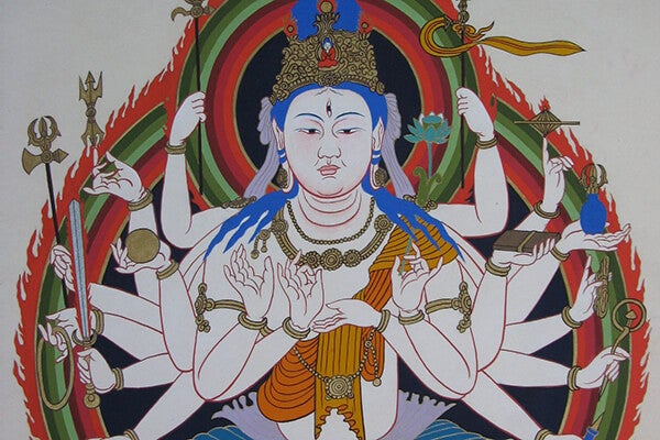 准胝観音菩薩（61cm×46cm）