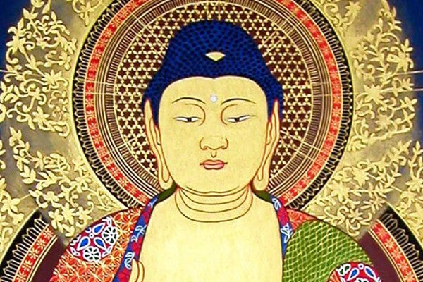 釈迦如来（顔拡大）