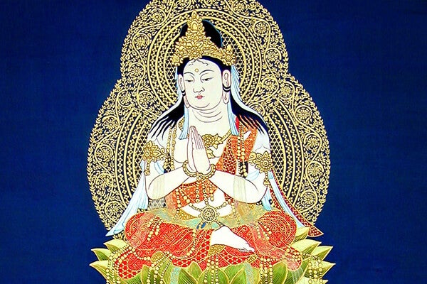 普賢菩薩（91cm×61cm）