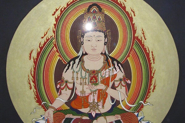 虚空蔵菩薩（91cm×61cm）