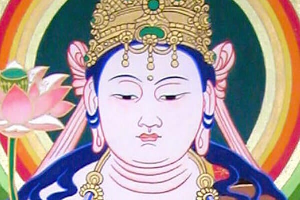 孔雀明王（顔拡大）