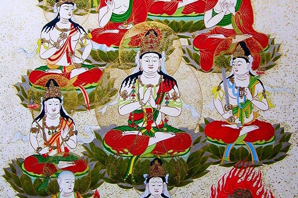 十三仏（100cm×65cm）