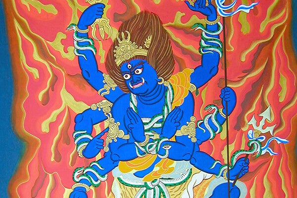 軍荼利明王（117cm×91cm）