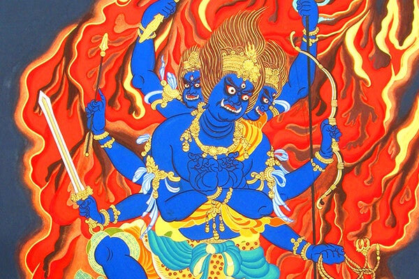 降三世明王（117cm×91cm）