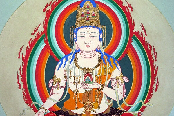 虚空蔵菩薩（60cm×45cm）